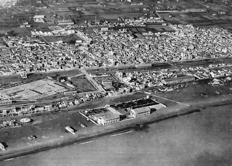 VALENCIA EN BLANCO Y NEGRO: EL CABANYAL, VISTA AÉREA