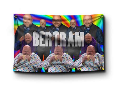 Bertram Trippy Collage Flag Banger Flags