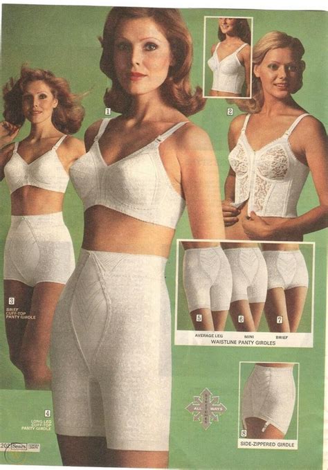 lot of 70 s vintage catalog bras panty girdles photo pages ads clippings 2000592293