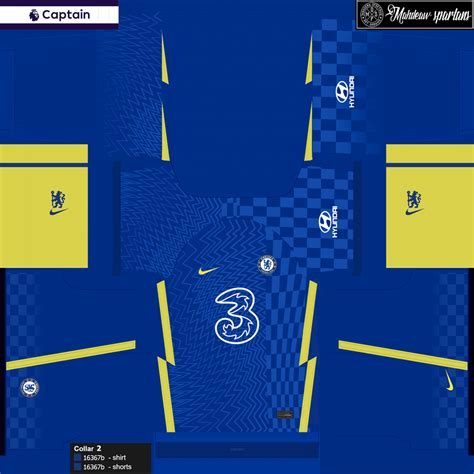 Kit Chelsea Fc 2021 2022 Home Kit Update Yellow And White Sock
