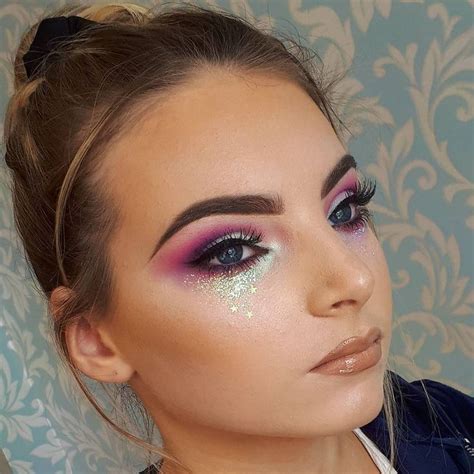 Maybe you would like to learn more about one of these? Image result for festival makeup glitter | Glitter makeup ...