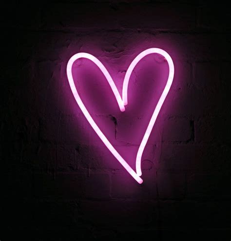 Led Neon Heart Light In 2020 Pink Neon Lights Neon