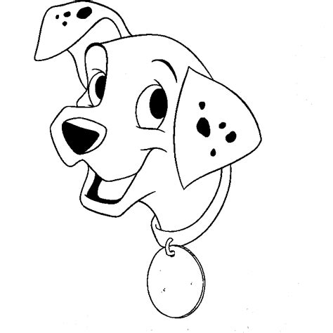 Dalmatian Dog Coloring Page Coloring Home