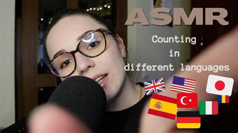 Asmr Counting From To In Different Languages Deep Breathing