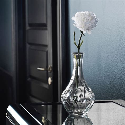 Viljestark Vase Clear Glass 6 ¾ 17 Cm Ikea Ca In 2022 Artificial Flowers Clear Glass