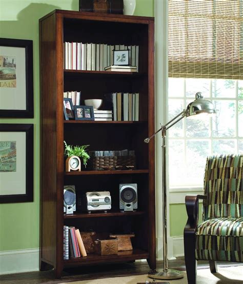 Danforth Brown Tall Bookcase From Hooker Coleman Furniture