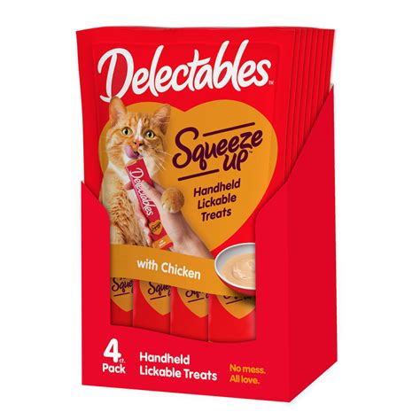 Delectables™ Squeeze Up™ Chicken 4 Count Hartz