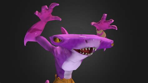 Mutant Shark 3D Model By Mateus Wesen 7094178 Sketchfab