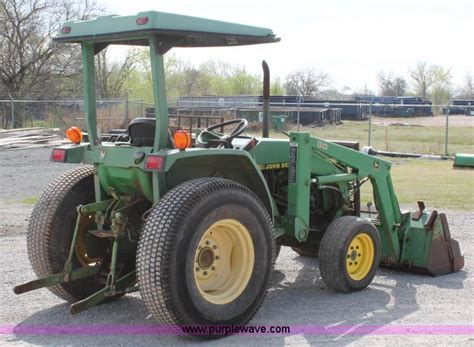 1993 John Deere 870 Tractor In Chickasha Ok Item Aq9718 Sold