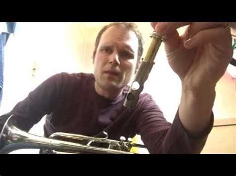 How To Oil Trumpet Valves Youtube