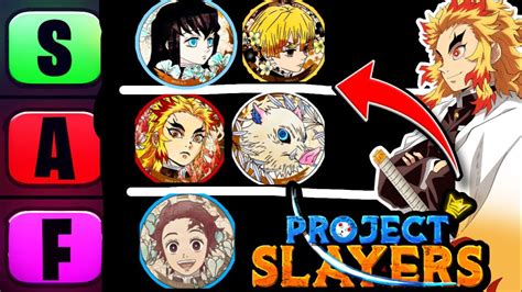 Project Slayers UPDATE BEST Breathing Styles Tier List Project Slayers YouTube