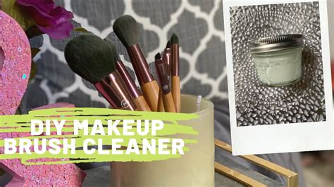 Beauty How To Diy Makeup Brush Cleaner With Household Products Youtube
