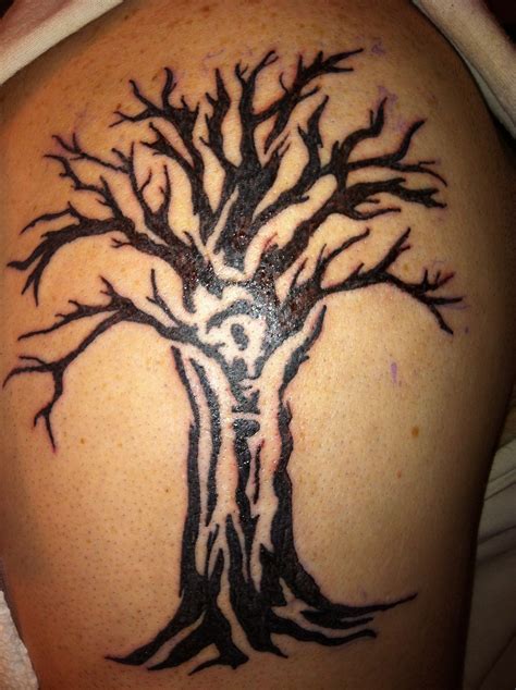 Https://tommynaija.com/tattoo/cross And Tree Tattoo Designs