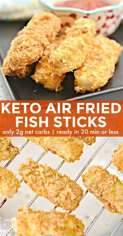 Crispy Keto Fish Sticks In Air Fryer How 2 Do Keto