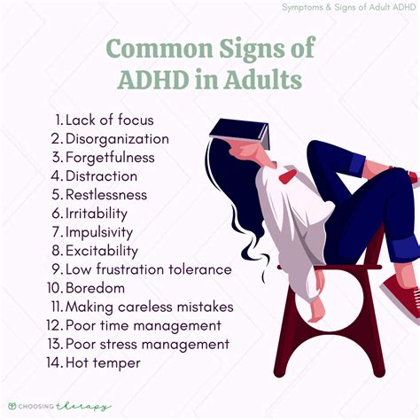 14 Signs Of Adult Adhd