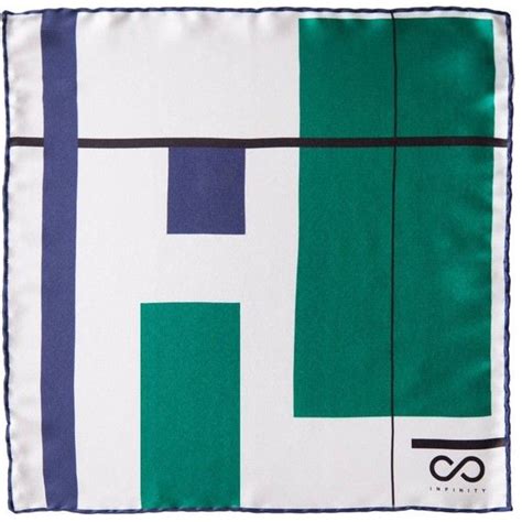 Infinity Pocket Square Mondrian And The Square Green 73 Liked On