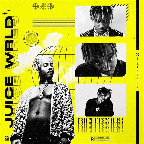Juice Wrld Righteous Cover Art By Cooper Rfakealbumcovers