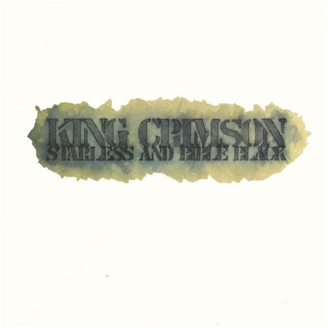 King Crimson Starless And Bible Black Lyrics Genius Lyrics