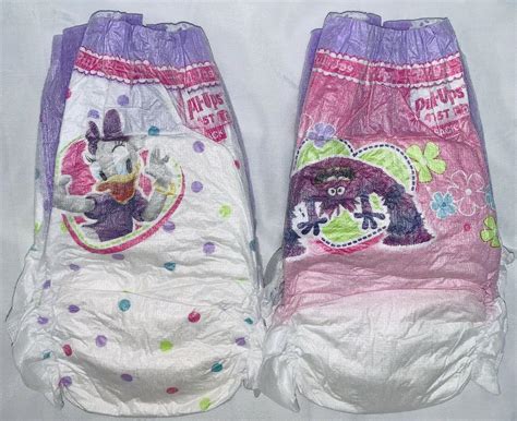 Vintage 4 Ct Huggies Pull Ups Girls 4 5t Training Pants Diapers 2013 Designs New 2105682912