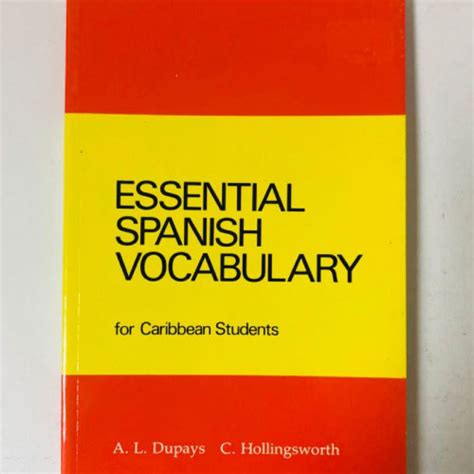 Essential Spanish Vocabulary For Caribbean Students Charrans Chaguanas