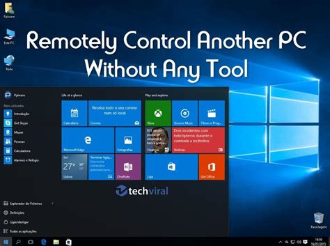 Learn How To Remotely Control Another Computer Without Any Tool In