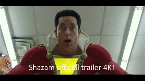 Shazam Official Teaser Trailer Uhd Rescaled To 4k Youtube