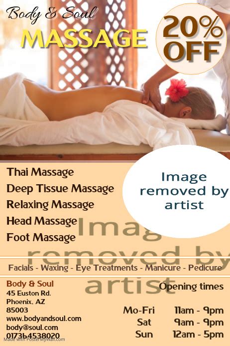 Massage Therapy Postermywall