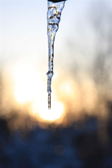 Free Images Natural Icicle Water Ice Sky Freezing Winter