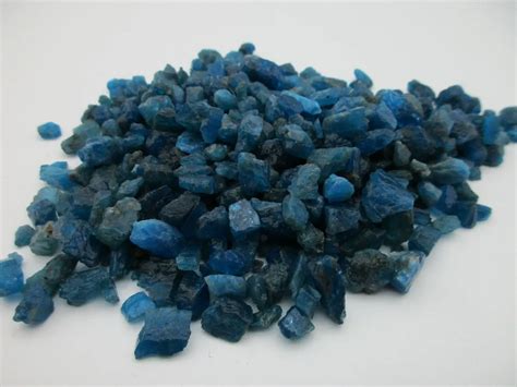 50g Natural Blue Apatite Quartz Crystal Reiki Specimen Stones Minerals