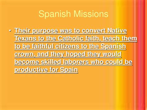Ppt Spanish Influence And Missions Native Texan European Explorer
