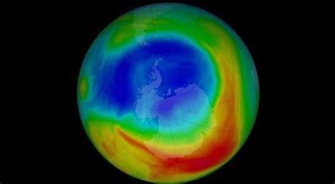 The thinning of the ozone layer can be seen at many places. The 2019 Ozone Layer Hole Is Now the Smallest on Record ...