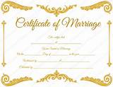 Free Copy Of My Marriage License Online Images
