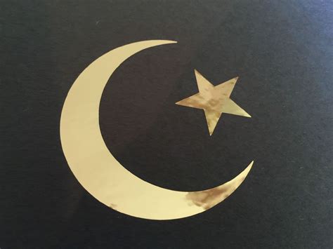 Мусульманский Знак Полумесяц И Звезда Фото Telegraph