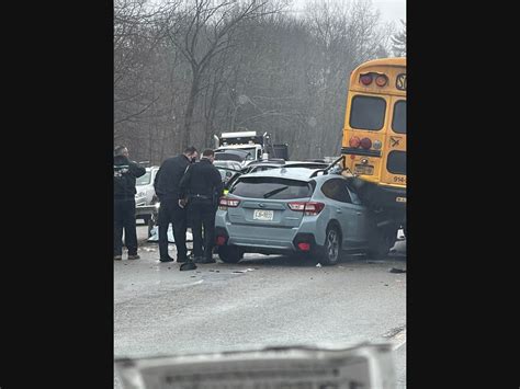 School Bus Car Crash On Route 9a Ossining Ny Patch