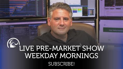 Live Day Trading Show With Fausto Pugliese Cyber Trading University