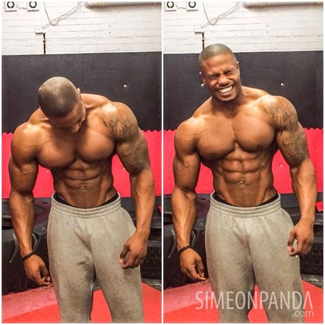 Daily Bodybuilding Motivation Ridiculously V Tapered Simeon Panda