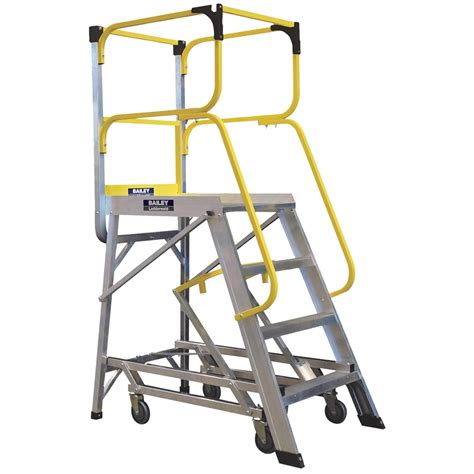 Bailey 2761mm 170kg Access 10 Aluminium Ladderweld Platform Ladder