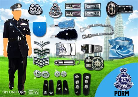 Baca perkongsian di bawah mengenai pangkat. Polis ( PDRM ) - SMUNIFORM