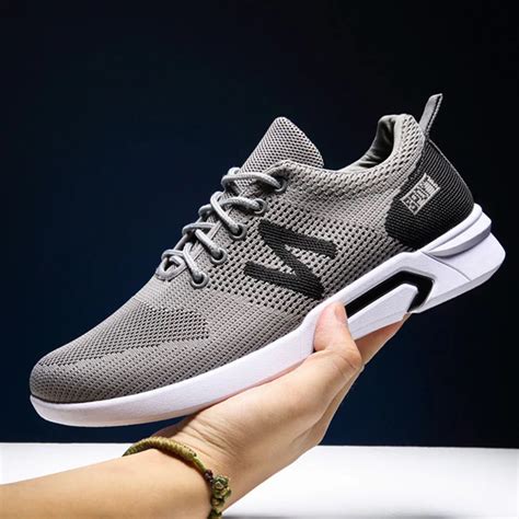 Summer New Breathable And Light Mesh Mens Shoes Korean Version Of The