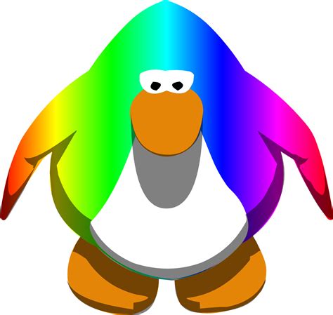 Image Fanart Rainbow Penguin P P Spritespng Club Penguin Wiki