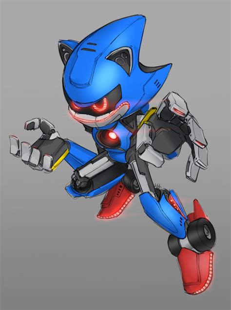 Metal Sonic Sonic And 2 More Drawn By Ketrindarkdragon Danbooru