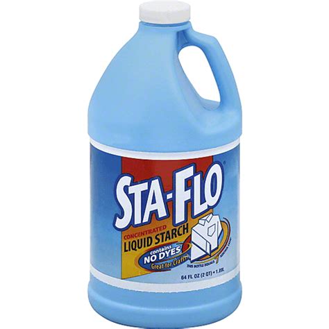 Sta Flo Liquid Starch Concentrated Liquid Needlers Fresh Market