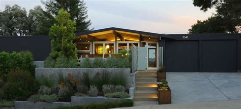 Joseph Eichler Home San Mateo California Usa Mid Century Modern