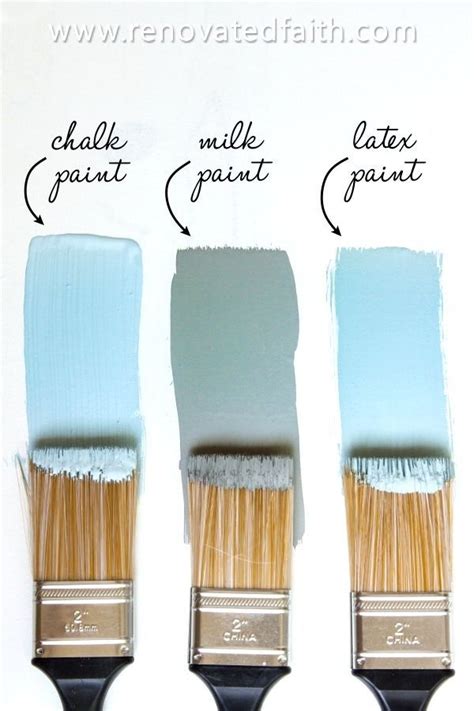 How does chalkpaint compare to regular old latex paint from which it is made anyway? Pin on Furniture Makeover