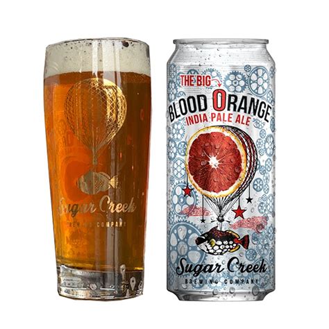 The Big O Blood Orange India Pale Ale From Sugar Creek Brewing Company