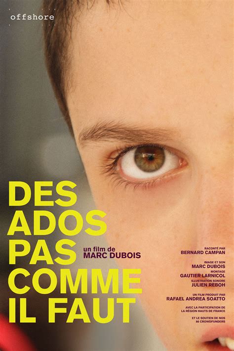 Des Ados Pas Comme Il Faut Film Documentaire 2019 Allociné