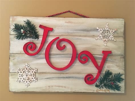 Joy Wooden Sign Wooden Signs Crafts Novelty Sign