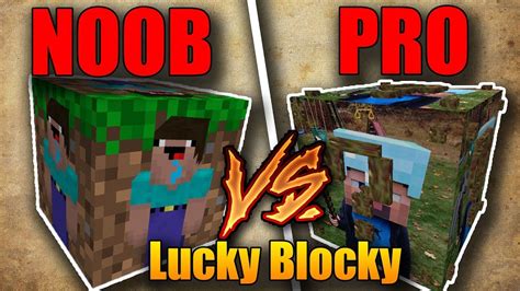Noob Vs Pro Lucky Blocky Lucky Block Race Wbauchyč Youtube