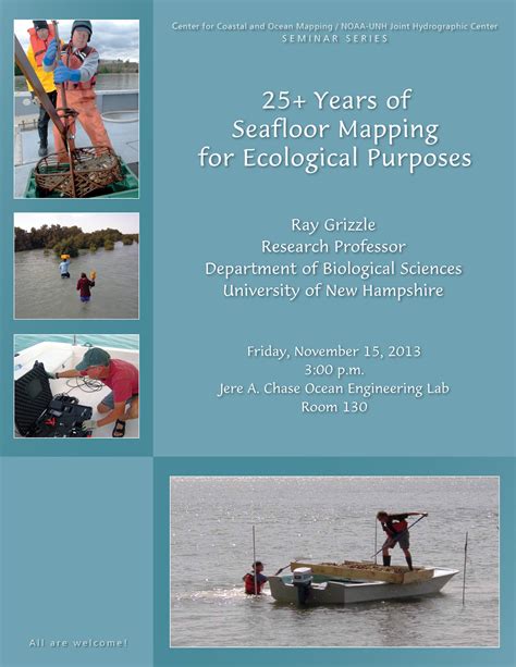25 Years Of Seafloor Mapping For Ecological Purposes The Center For