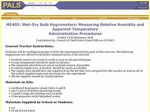  Dry Bulb Hygrometers Measuring Relative Humidity And Apparent